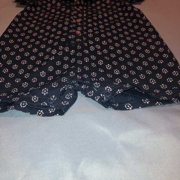 Carter's Baby Boy Short Sleeve Patterned Romper - Picture 5 of 7